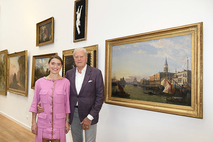Julia und Bernhard Frohwitter /  500 Jahre Bayerisches Staatsorchester und 100 Jahre Karl & Faber im Auktionshaus Karl & Faber in München am 23.05.2023 Foto: BrauerPhotos / S.Brauer  